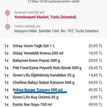 Kühne Turşudan Çıkan Kocaman Cam Parçası