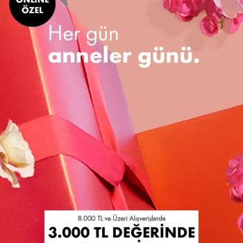 Sephora Anneler Günü Kampanyası Gönderilmeyen Ürünler