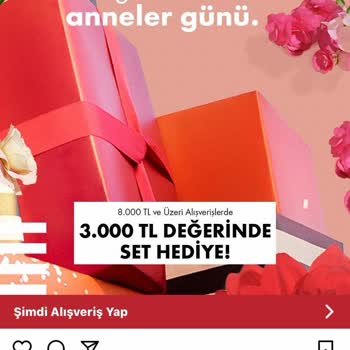 Sephora Anneler Günü Kampanyası Gönderilmeyen Ürünler