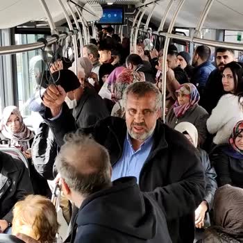 Belsan Yolcu Kalabalığı Ve Kavga