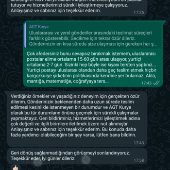 Ay Gecikmeli Teslim (AGT Kurye)