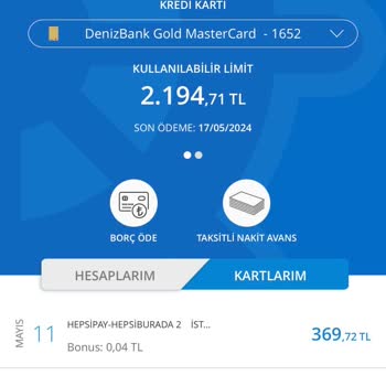 Denizbank Kredi Kartı Yıllık Üyelik Aidatı