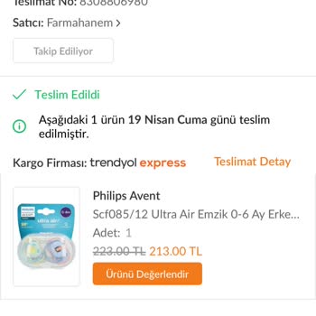 PHILIPS Philips Emzik Yapısı Bozuldu
