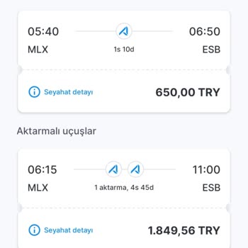 Ajet (Anadolu Jet) Bilet Fiyat Değişikliği