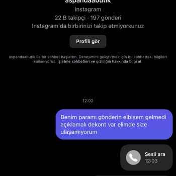 Hızlı Ödeme, Yavaş Teslimat: Aspanda Butik'ten Beklentiler Karşılanmadı