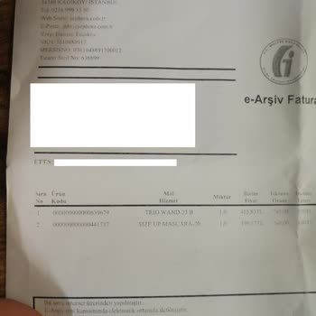 Sephora İndirimli Alınıp İndirimsiz Şekilde Ve Eksik Gönderilen Ürünler