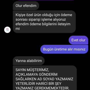 Tarzz_bebek (Instagram) Sosyal Medya Üzerinden Kişiye Özel Ürün Satışı Sorunu