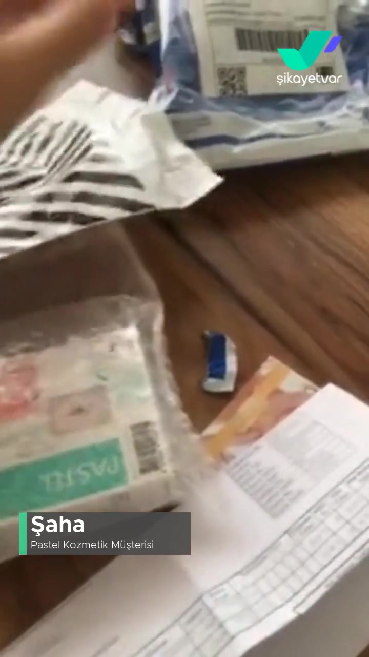 Pastel İnternet Alışverişinde Eksik Ürün Gönderiyor! videonun kapak resmi