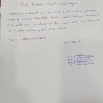 Türk Telekom Bayi Hatası Ve Mağduriyeti