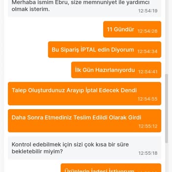 Migros Sanal Market Siparişi İptal Etmiyor