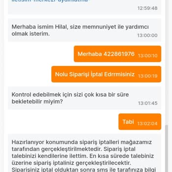 Migros Sanal Market Siparişi İptal Etmiyor