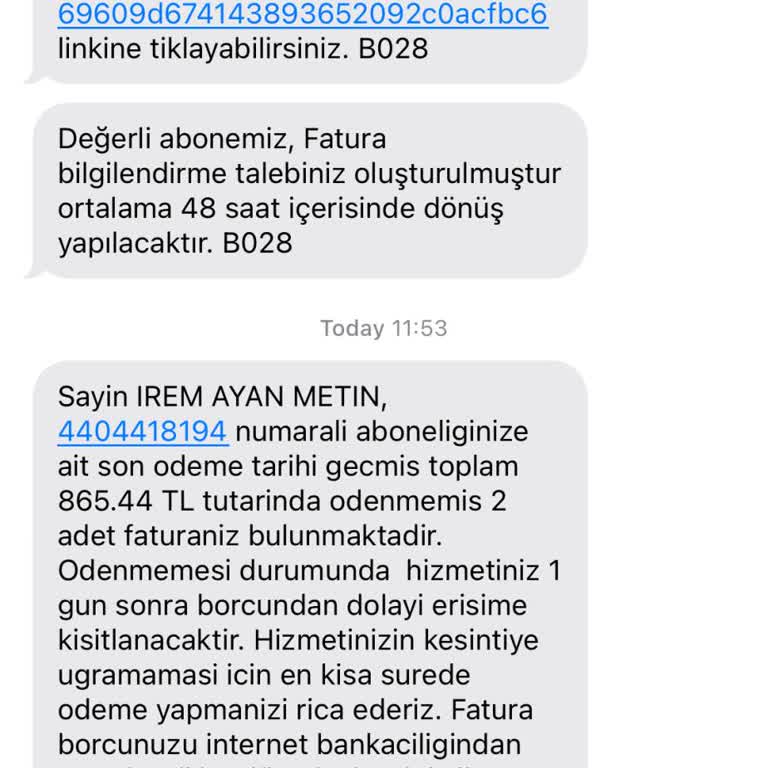 Sadenet İnternet Abonelik İptali