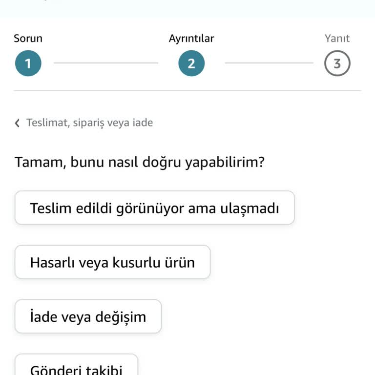 Amazon Kırılan Koltuğu Değiştirmiyor