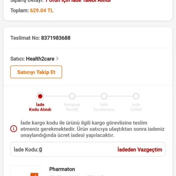 Trendyol Express Trendyol Kargo Teslim Edilememesi