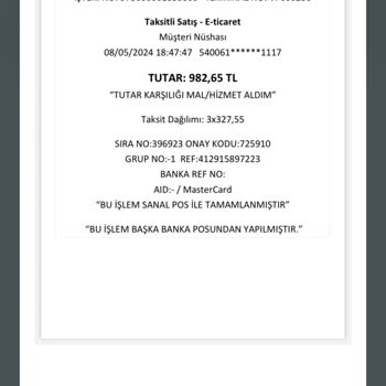 Sipay Kredi Kartımdan Para Kesti