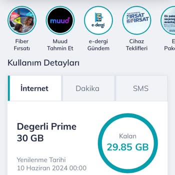 Türk Telekom Mobil Paketimi Kullanımlarımı Faturamı Göremiyorum