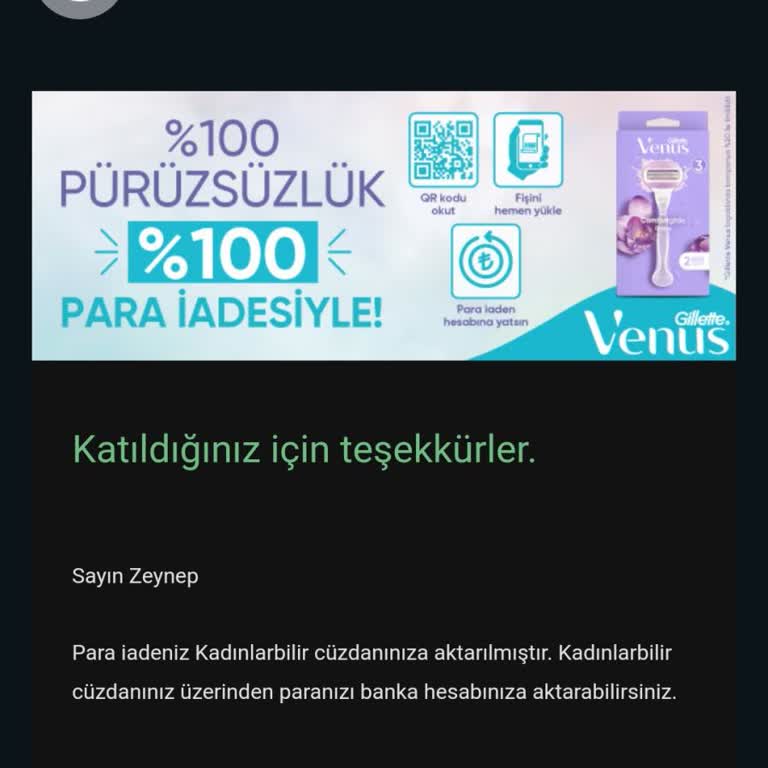 Kadınlar Bilir Kadinlarbilir.com Para İademi Yapmadı