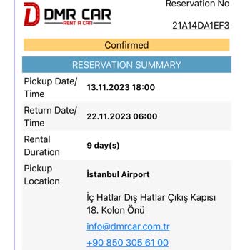 Dmr Car Araç Kiralama Depozitosu İade Edilmiyor