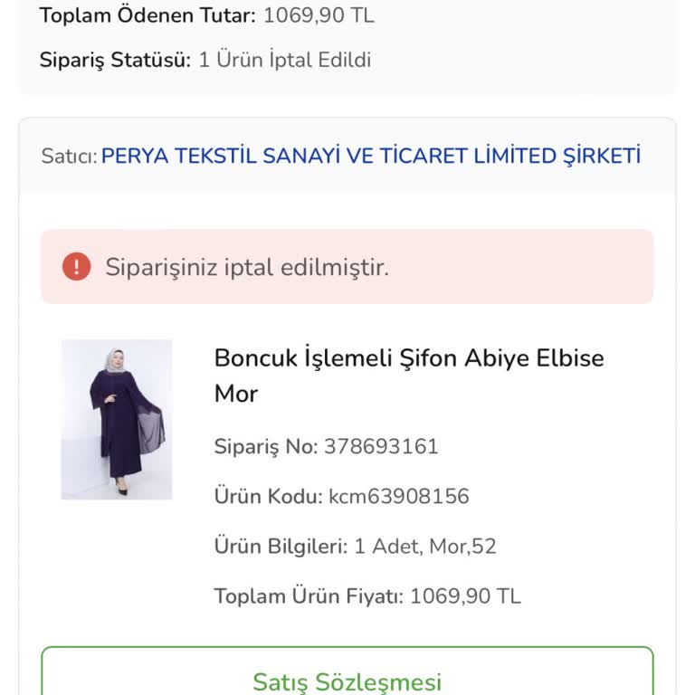 Çiçek Sepeti İade Yapılmıyor