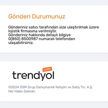 Trendyol Teslimatı Geciken Sipariş Şikayet
