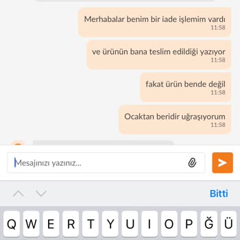 Trendyol Paramı İade Etmedi
