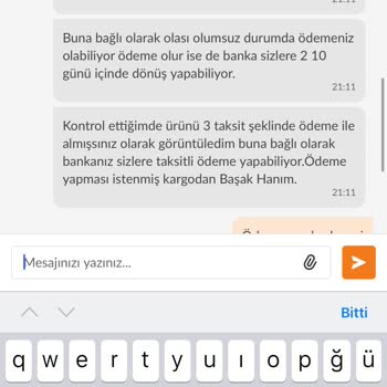 Trendyol Paramı İade Etmedi