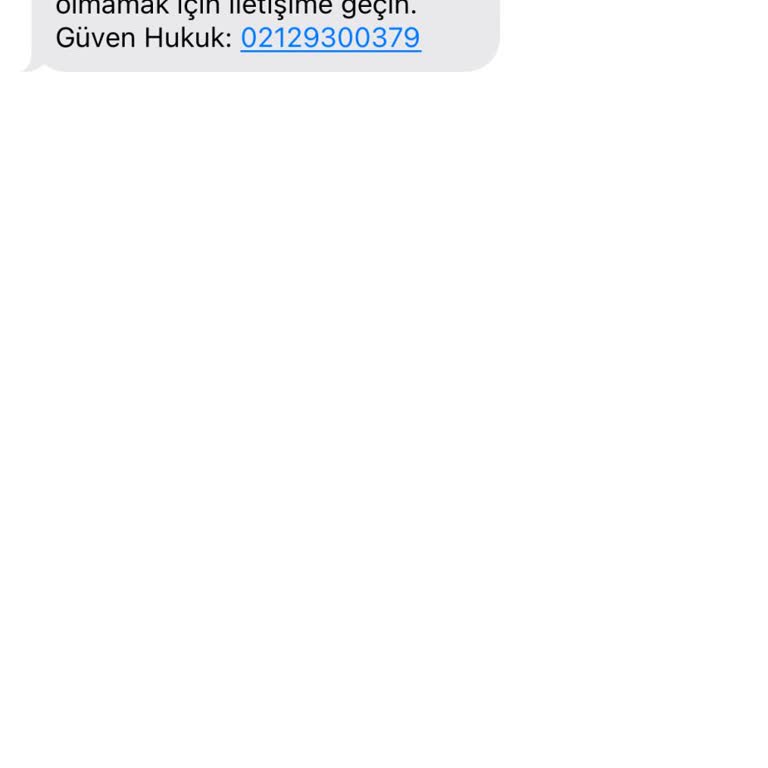 Güven Hukuk (Sms) 14/05/2024 Güven Hukuk SMS