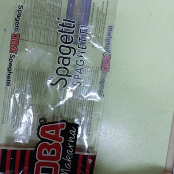 Oba Makarna Oba Spagetti Makarna Paramparça Oldu