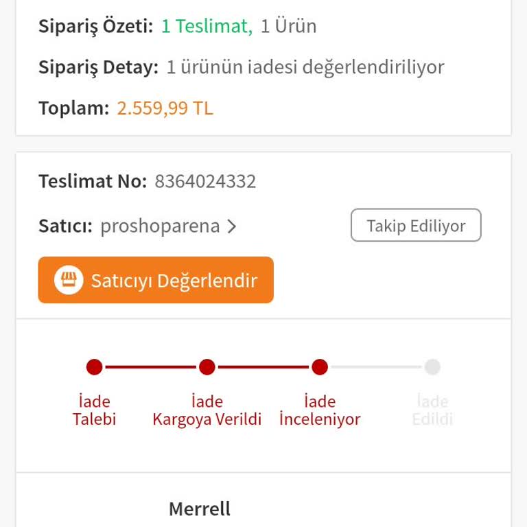 Trendyol Param İade Edilmiyor!