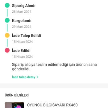 Trendyol Express 2 Aydır İadem Olmadı!