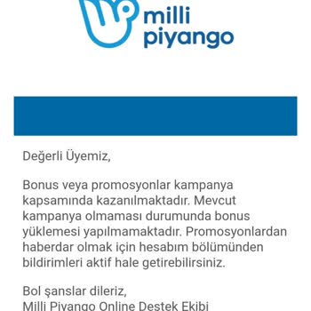 Milli Piyango Doğum Günü Bonusu