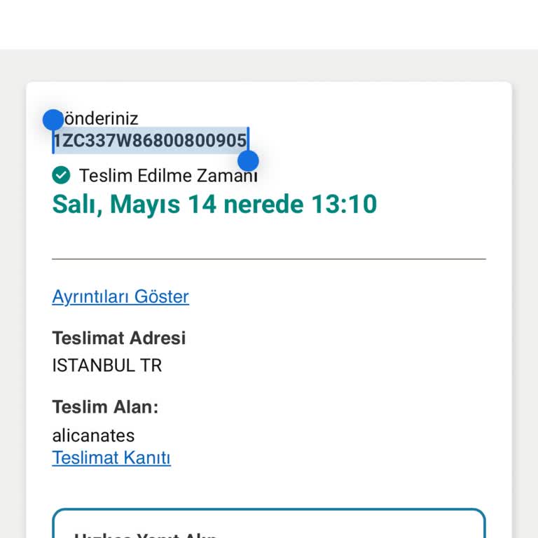 UPS Türkiye İşini Hakkı İle Yapmıyor