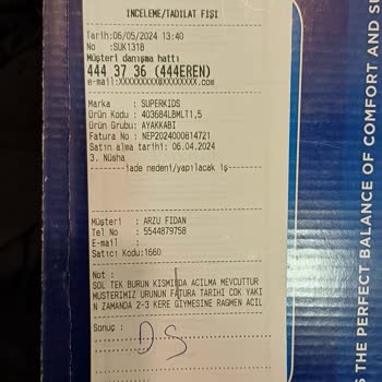 Skechers Ayakkabı 1 Ayda Burnu Açıldı Kalite Git Gide Düşüyor