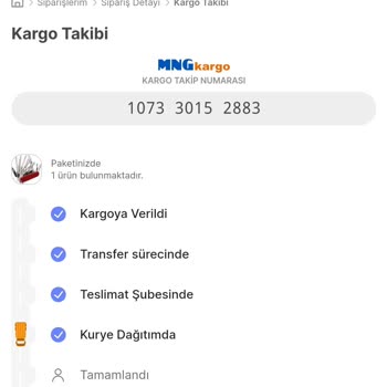 MNG Kargo Ürünümü Kaybetti. Olmayan Ürünü Dağıtıma Çıkartıyor.
