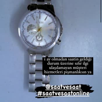 Saat & Saat Pişmanlıktır Değişim Kararı Çıkan Ürün İçin Bekliyorum