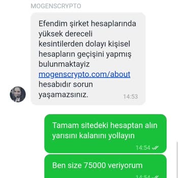 Telegram Mogenscrypto.com Sitesi Kazanç Vaadiyle Yanıltma