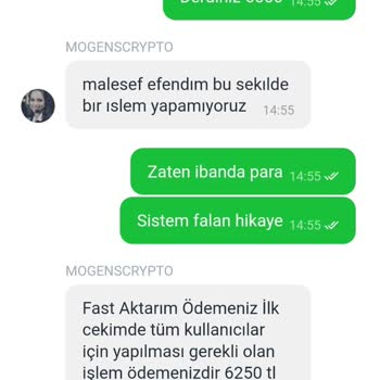 Telegram Mogenscrypto.com Sitesi Kazanç Vaadiyle Yanıltma