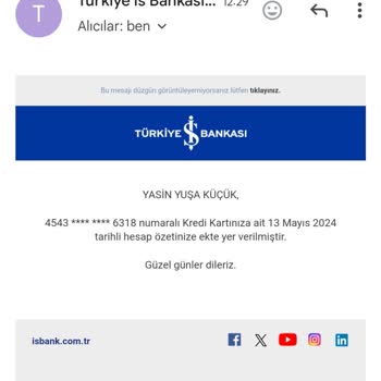 İş Bankası Tarafından Rahatsız Ediliyorum