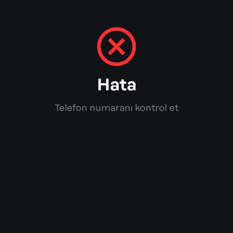 Papara Hesap Tanımı Hatası!
