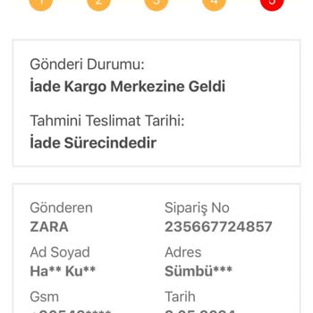 Bir Günde Kargo Sebebiyle Zara Teslimat Sorunu