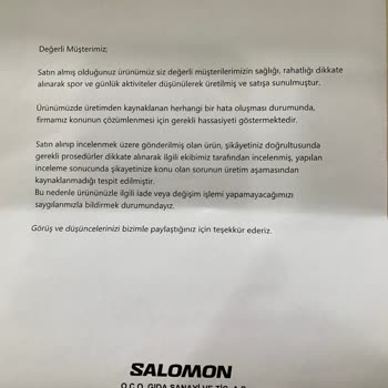 Salomon Cross Hike GTX 2 Yırtılma.