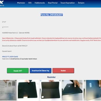 Huawei Matepad Screen Damage Warranty Dispute