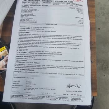 Aksigorta Kasko Kazası Ve Onay Sürecinde Yaşanan Sorunlar