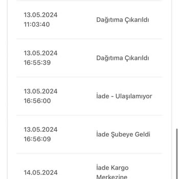 Bir Günde Kargo Yüzünden Zara Teslimatım Gerçekleşmedi
