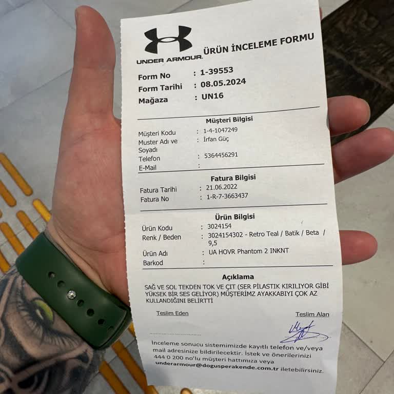 Under Armour Pişmanlığı, Ayakkabı Aldım Pişman Oldum.