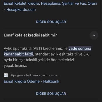 Halkbank Esnaf Kredisi Faiz Oranlarında Değişiklik