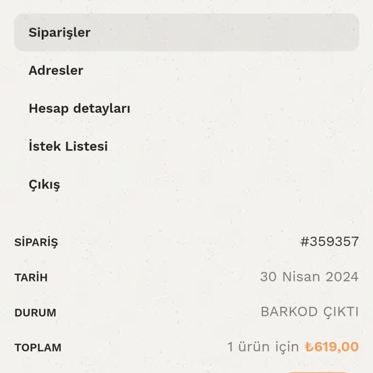 Sanal Yağ Market Siparişim 2 Haftadır Kargoya Verilmedi