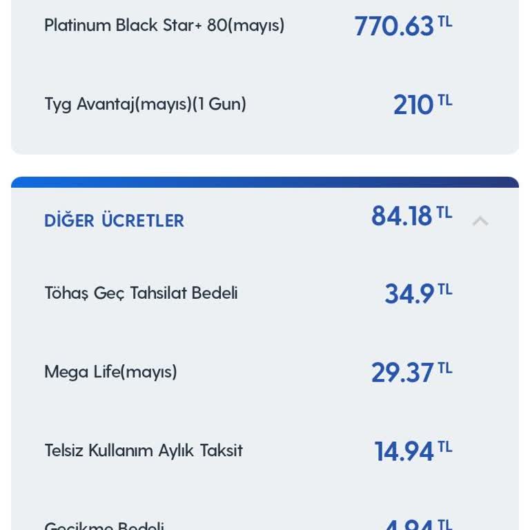 Turkcell Fahiş Fatura Ek Ücretleriyle Başa Çıkamıyorum!