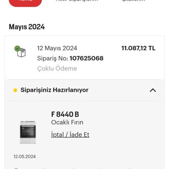 Arçelik Hediye Ürünümü Vermiyor!