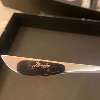 Jumbo Çatal Bıçak Kaşık Setinde Çeliğin Soyulması Ve Paslanması!